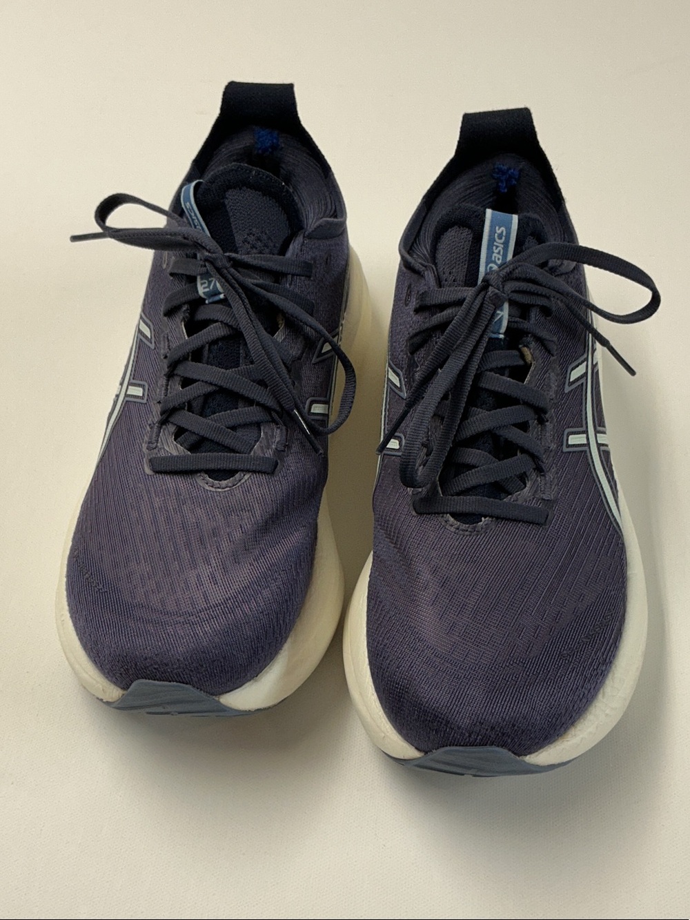 Asics Men's Dark Blue Athletic Running Shoes with details see in the pictures